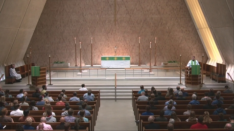 Thumbnail for Kramer Chapel Sermon - Friday, September 22, 2023