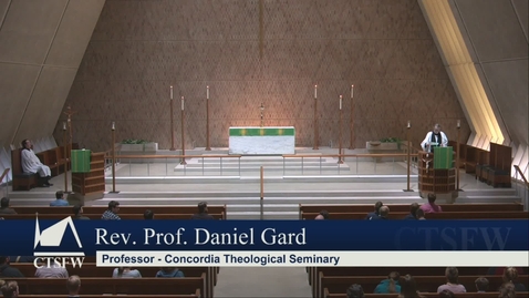 Thumbnail for Kramer Chapel Sermon - Thursday, February 1, 2024