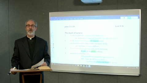 Thumbnail for Lectionary Podcast-Lent 5-Series A