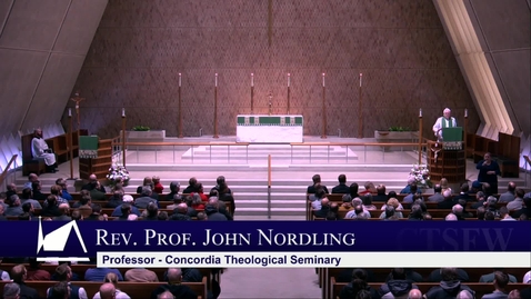 Thumbnail for Kramer Chapel Sermon - Tuesday, January 21, 2020