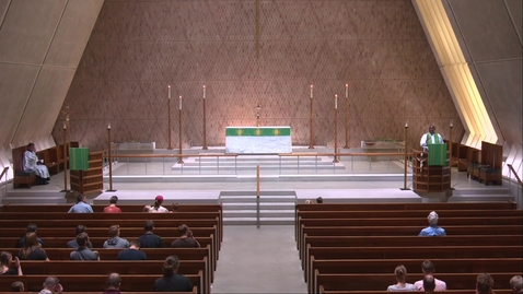 Thumbnail for Kramer Chapel Sermon - Friday, July 29, 2022
