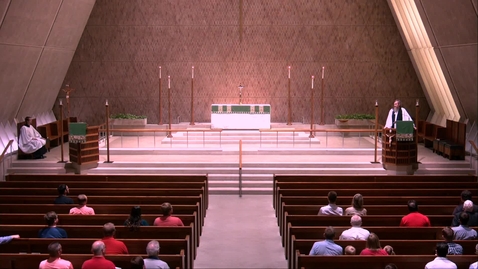 Thumbnail for Kramer Chapel Sermon - Tuesday, July 30, 2019