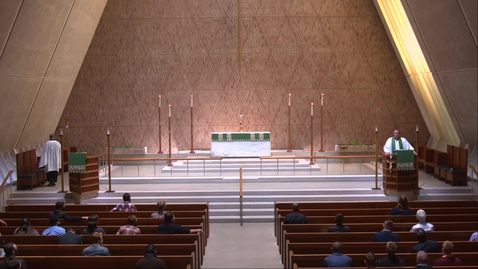 Thumbnail for Kramer Chapel Sermon - Monday, October 05, 2020