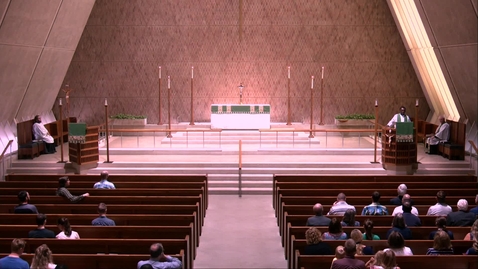 Thumbnail for Kramer Chapel Sermon - Thursday, July 18, 2019