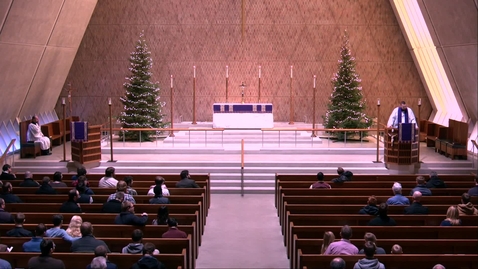 Thumbnail for Kramer Chapel Sermon - Thursday, December 19, 2019