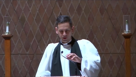 Thumbnail for Kramer Chapel Sermon - Tuesday, January 12, 2021