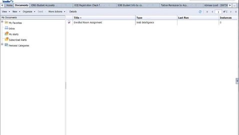 Thumbnail for CROA-Scheduling Reports