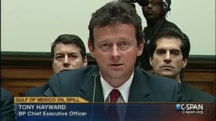 BP Congressional Testimony - Without Audio