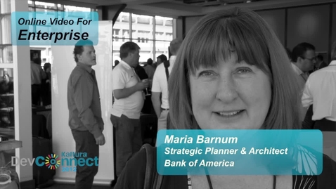 Thumbnail for The Social Enterprise Trends - Bank of America &amp; Kaltura