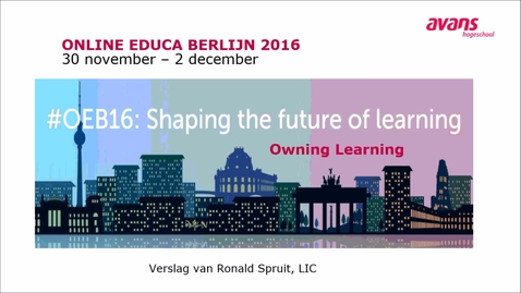 Thumbnail for entry Verslag Online Educa Berlijn 2016 - video 1