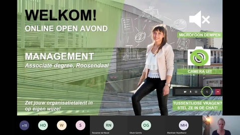 Thumbnail for entry Management - Associate degree - Voltijd - Roosendaal