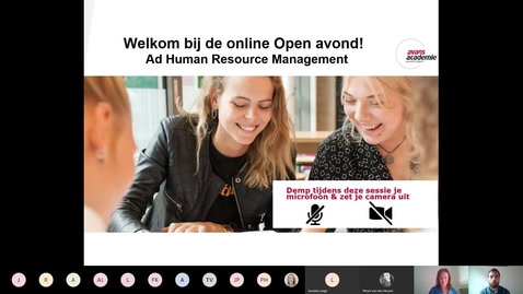 Thumbnail for entry Human Resource Management - Associate degree -  Voltijd - Den Bosch