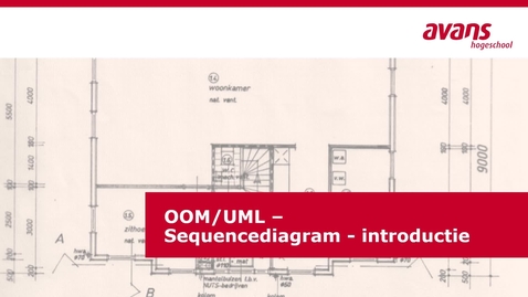 Thumbnail for entry OOM - SD1 Wat is een sequencediagram