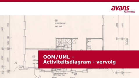 Thumbnail for entry OOM/UML - Activiteitsdiagram - vervolg