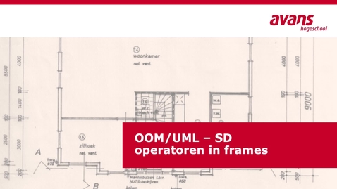 Thumbnail for entry OOM - SD6 Sequencediagram - operatoren in frames