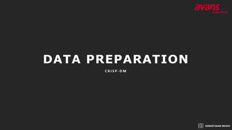 Thumbnail for entry DAM CRISP-DM Data Preparation