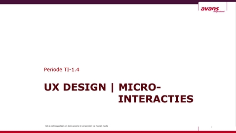 Thumbnail for entry TI-1.4  UXD - Micro-interacties