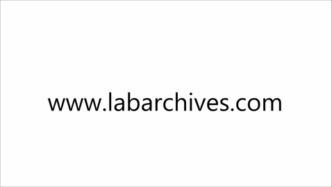 Thumbnail for entry Account aanmaken bij LabArchives - Nederlands