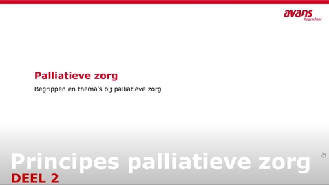 Thumbnail for entry LP5 Principes van palliatieve zorg - deel 2