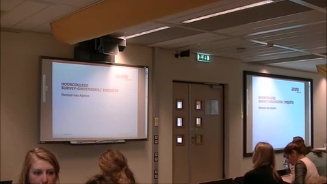 Thumbnail for Hoorcollege jaar 4 hvalphen