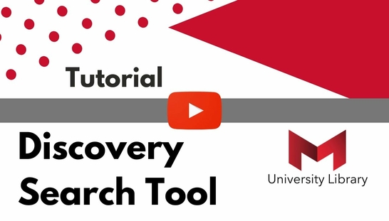 Discovery Search Tutorial