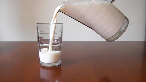 Thumbnail for entry Pouring milk