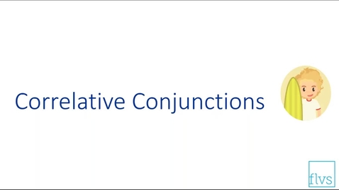 Thumbnail for Correlative Conjunctions