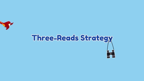 Thumbnail for Three-Reads Strategy