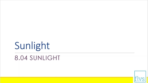 Thumbnail for Sunlight