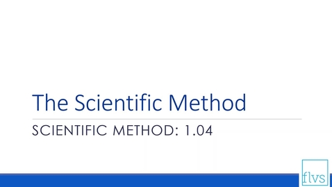 Thumbnail for Scientific Method