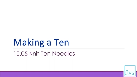Thumbnail for Making a ten