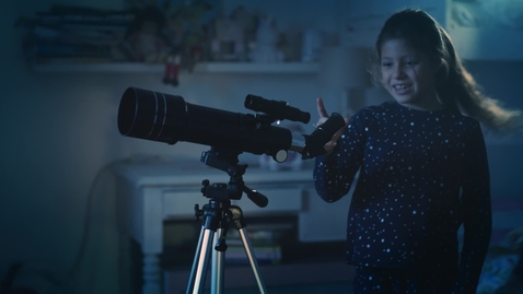 Thumbnail for Using a telescope