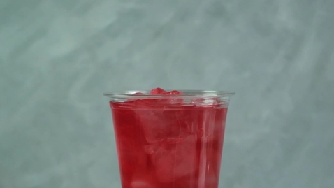 Thumbnail for Ice cubes in fruit juice
