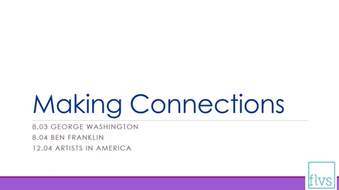 Thumbnail for Making Connections