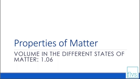 Thumbnail for Properties of Matter