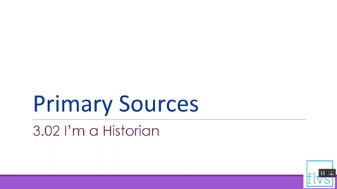 Thumbnail for Primary Sources