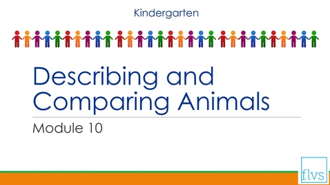 Thumbnail for entry Describing and Comparing Animals