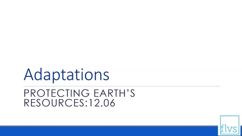 Thumbnail for Protecting Earth's Resources