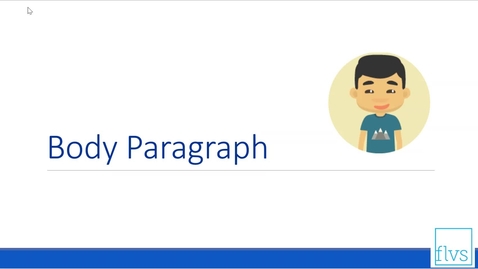 Thumbnail for Body Paragraph