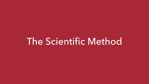 Thumbnail for The Scientific Method
