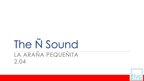 Thumbnail for The ñ Sound