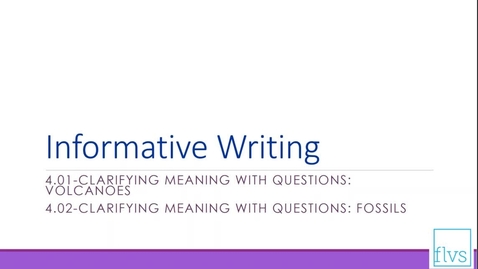 Thumbnail for Informative Writing