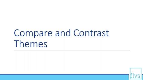 Thumbnail for Compare and Contrast Themes