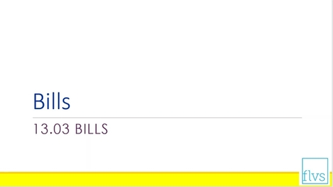 Thumbnail for Bills (dollars)