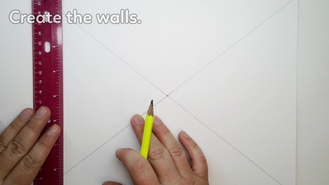 Thumbnail for One- Point Perspective: Step 2