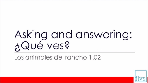 Thumbnail for ¿Qué ves? What do you see?