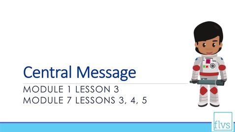 Thumbnail for Central Message