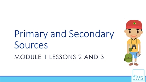 Thumbnail for Primary and Secondary Sources