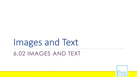 Thumbnail for entry Images and Texts