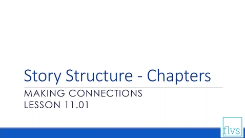 Thumbnail for Story Structure - Chapters